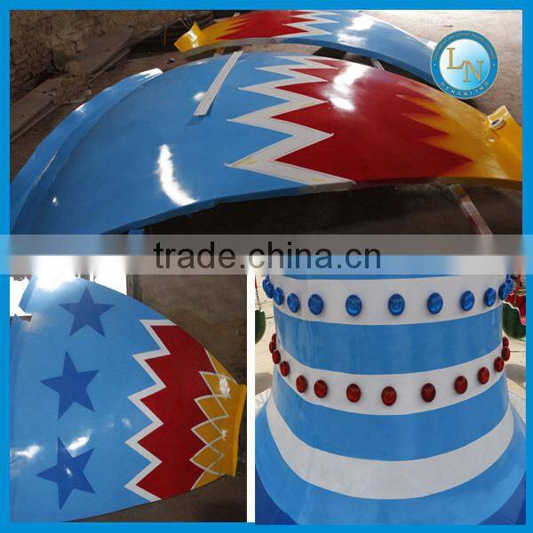 Lino amusement swing carousel rotating flying chair rides for sale