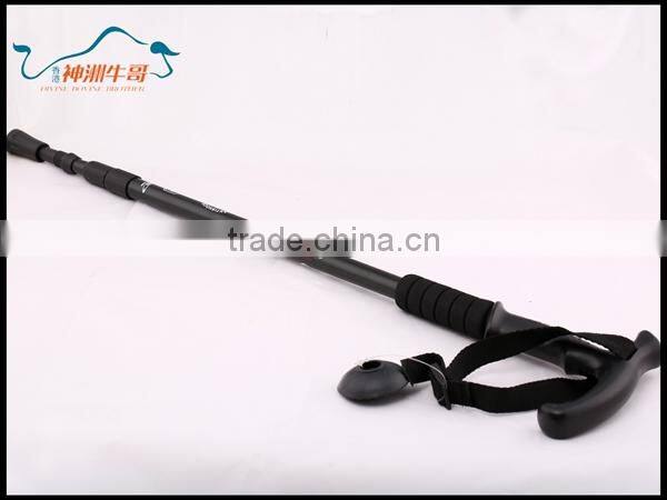 Collapsible pole Anti Shock Hiking Stick Walking Sticks