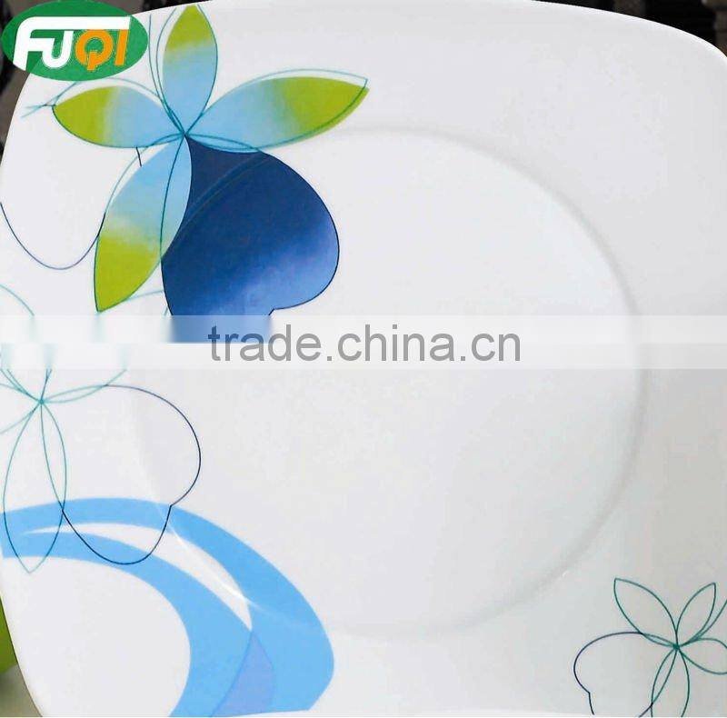 square porcelain new tableware