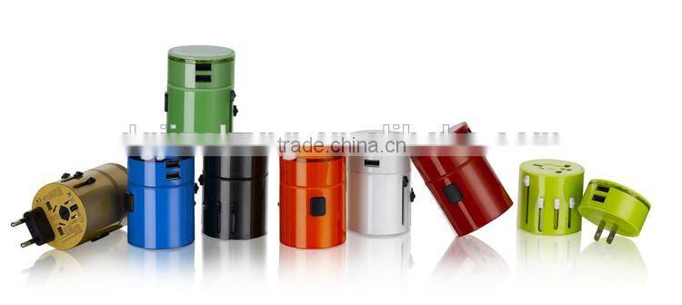 2014 the latest version of a variety of color optional european adaptable plug Italy adapter plug UK TO EU adaptor
