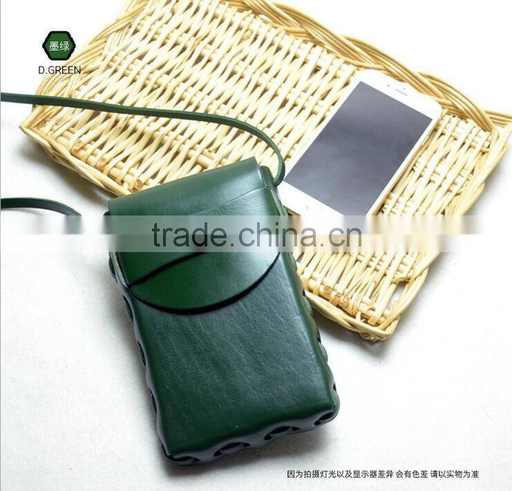 2016 Alibaba Good quality genuine leather phone case