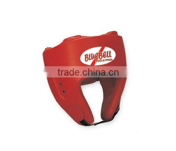High Quality Full face Leather and PU Inside Boxing Head Guard