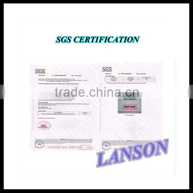 Oem for famous brand of USA permanent custom made false eyelash,Marlliss 515 strip eyelash make up eyelashes