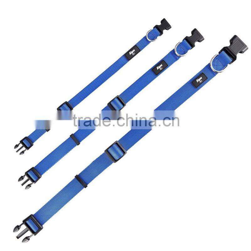 High quality Adjustable Nylon dog collar and leash set for Small Medium pets