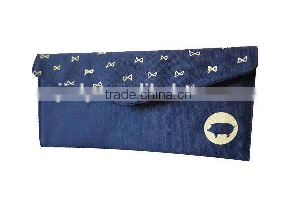 canvas woman custom printing credit card money wallet