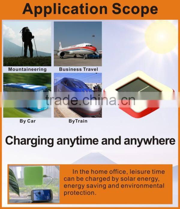 Portable Solar Battery Power Panel Charger Cellphone Sun Battery Charger
