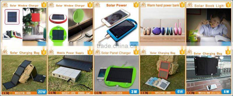 Factory private model OEM design flexible solar panel micro usb charger