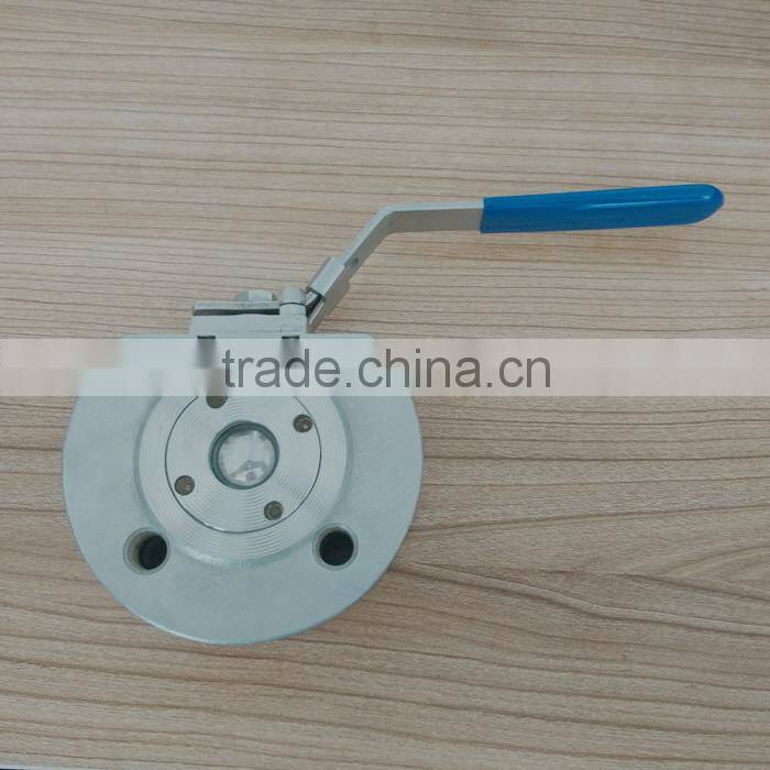Hydraulic Wafer High Pressure 4 Inch Ball Valve