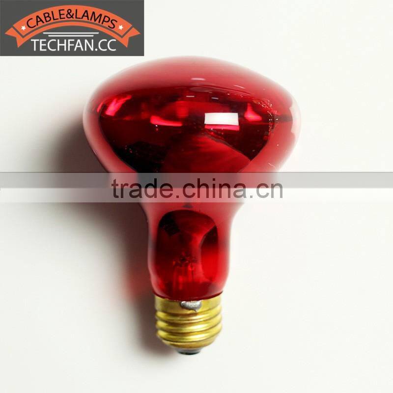 R80 rearing animals snake heating lamp E26 E27 frosted/red/black/white/neodymium material 110V-230V 40W 60W 100W