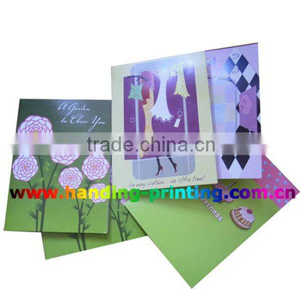 supply high quality greeting card printing