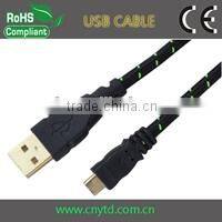 2014 New Flat Micro USB Cable Colorful Micro USB Cable