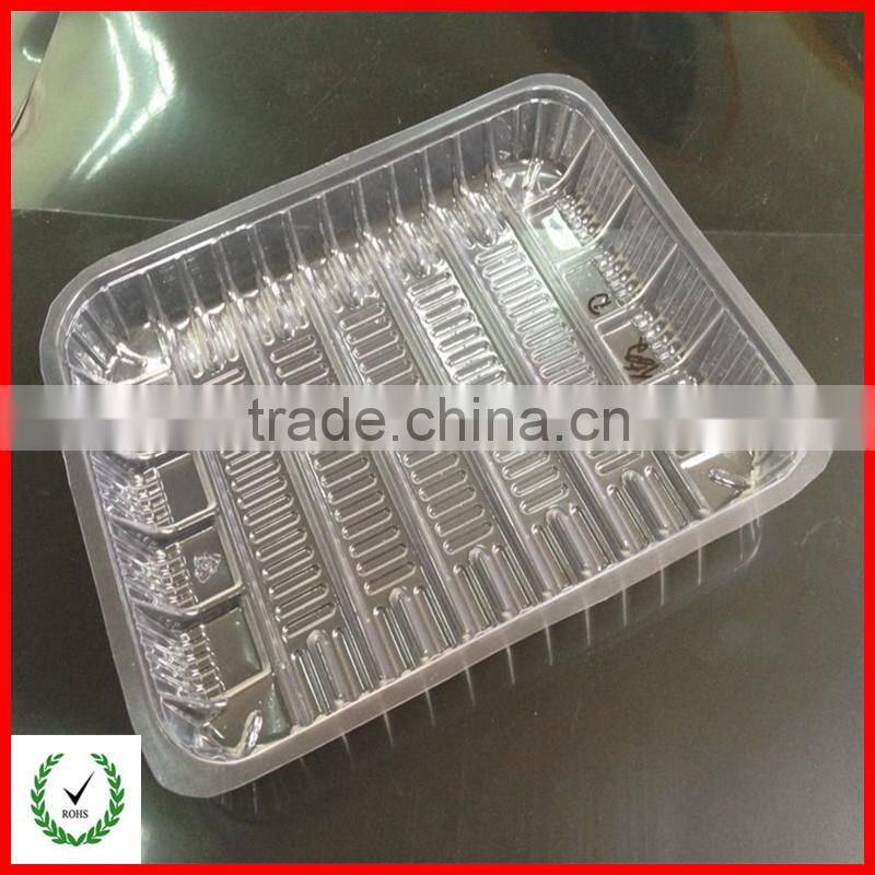 2015 hot-sale white PP plastic blister tray