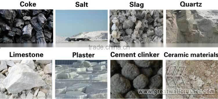 Ore, Rock, Coke, Coal, Clinker,Ceramic,Slag,Stone crushing Roll Crusher