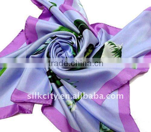 2011 Winter Newest Colorful square silk Scarf
