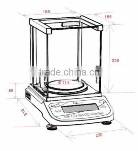 Precison balance china