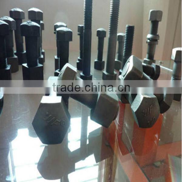 Hex bolt nut for excator track shoe