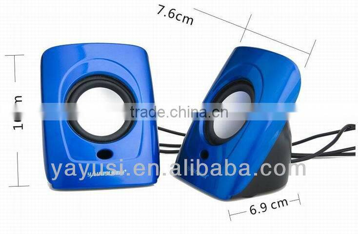 digital laptop mini speaker with usb input