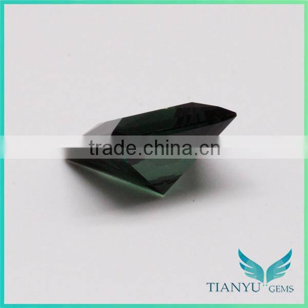 Wuzhou Gems Gemstones Processing Loose Synthetic Fashion Green Nano Spinel