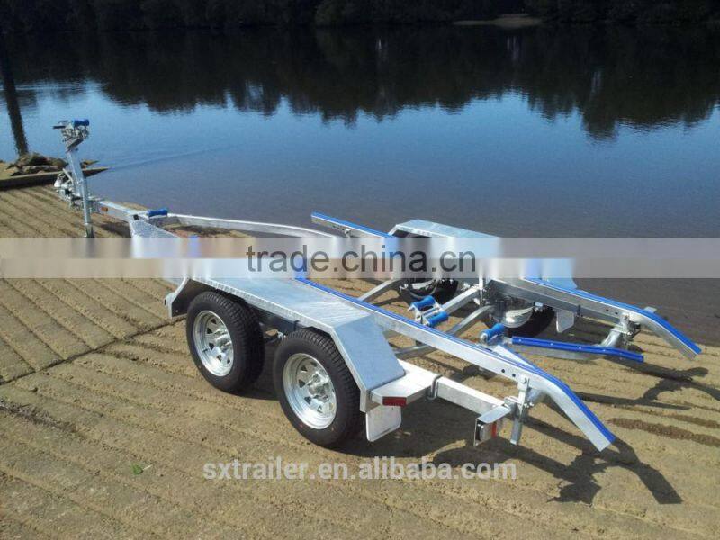 hot galvanizing boat trailer braked CBT-J54W