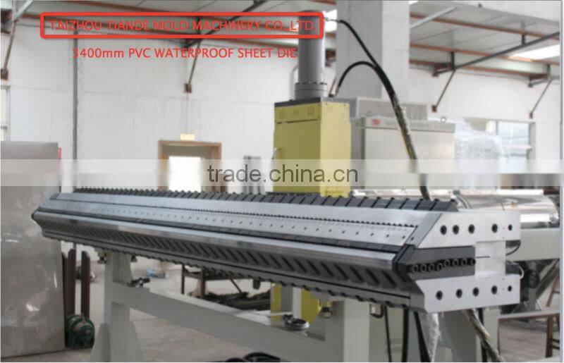 for packing pvc rigid sheet pvc sheet die