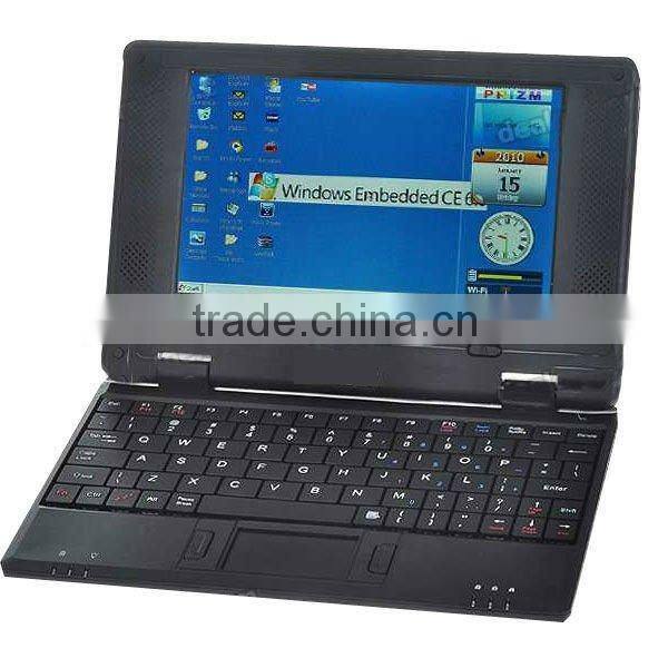 Mini Laptop with CPU WM8502 and 5 colors 7 Inch screen Hot sale