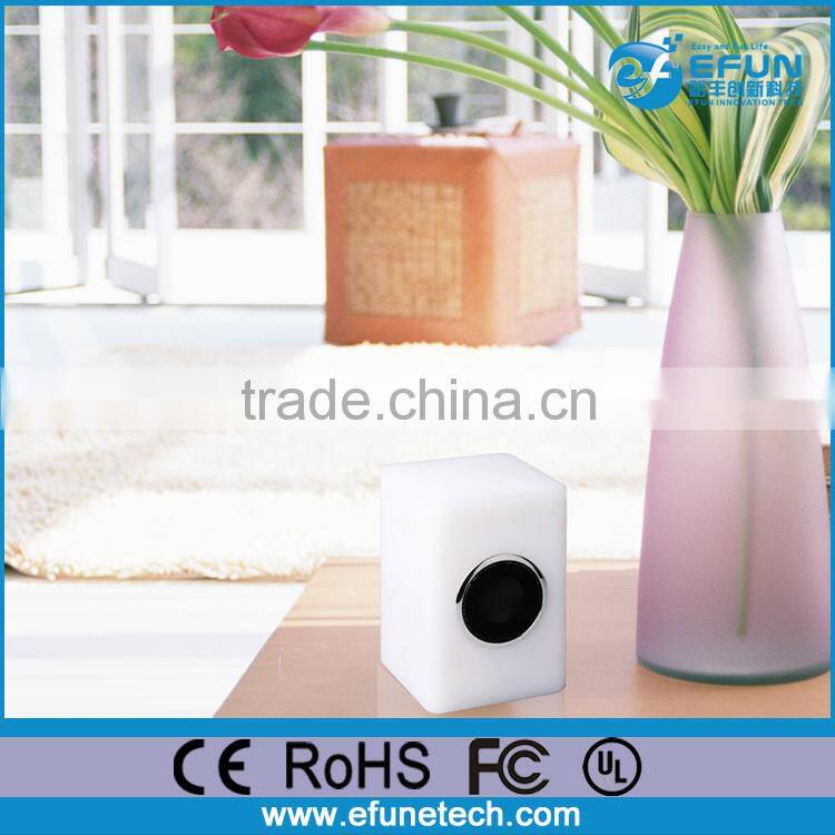 wireless battery rechargeable novelty lamp color changing led bluetooth speaker