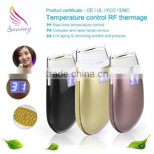 Latest technology Christmas gift vibrating rechargeable silicone beauty facial massager