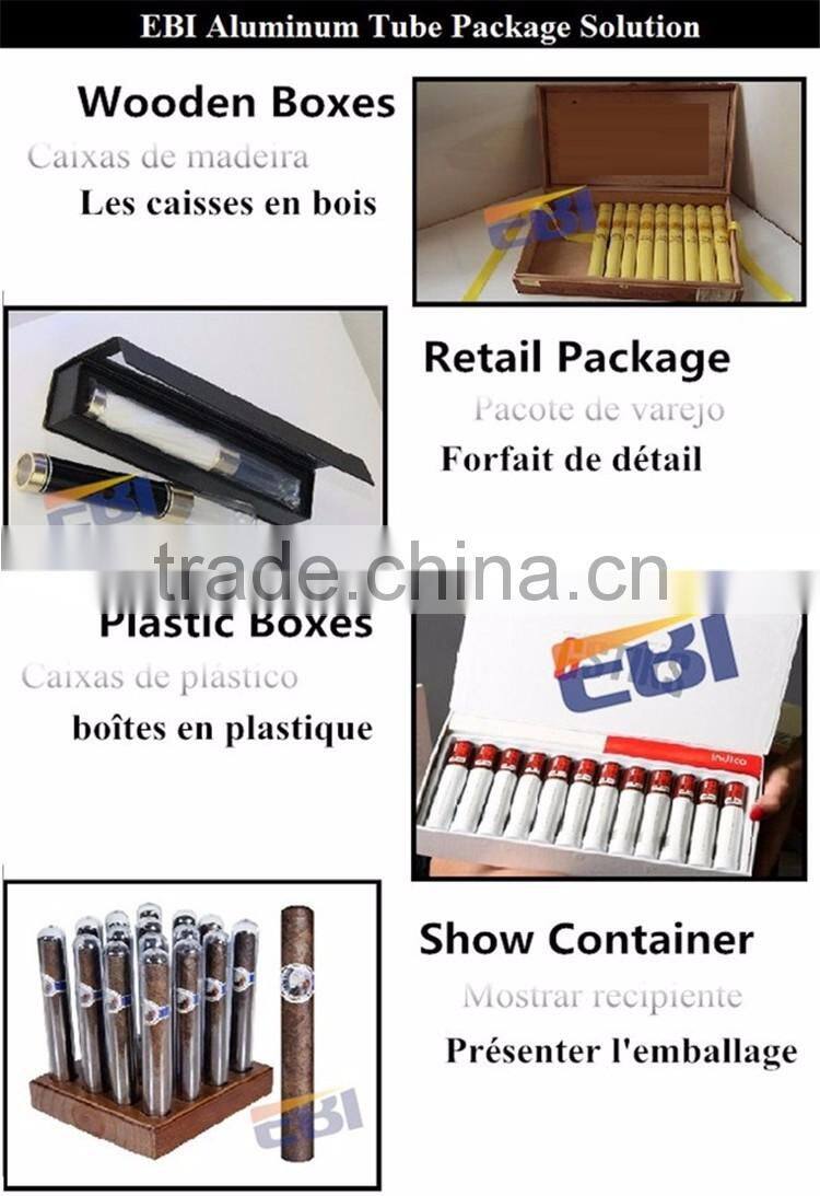 Mini food grade metal package tube