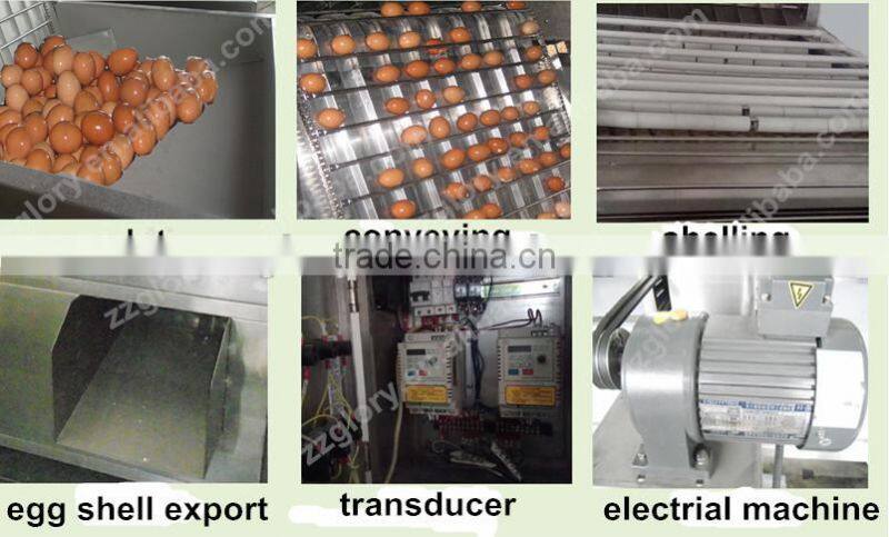 5000 eggs/h and 8000 eggs/h hard boiled egg peeling machine automatic egg peeling machine
