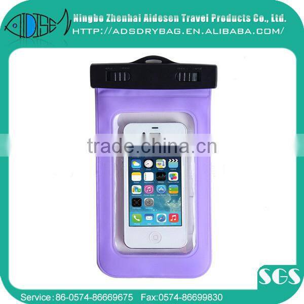 Alibaba China high quality stylish pvc waterproof bags for cell phone
