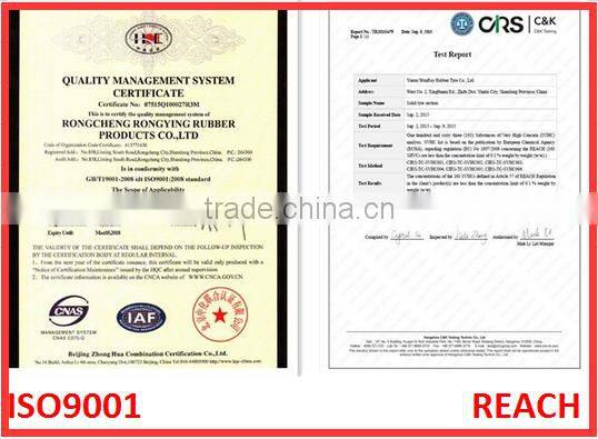 High load solid rubber tires for trailers 16x5-9 with lowest price high quality from China