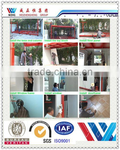 Sandwich Panel steel structure Container house/sandwich panel house 20FT container house container living homes