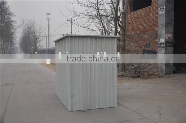 professional design steel garden shed