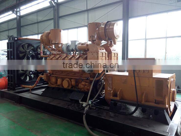 8-1000kw biogas electric generator with ISO 9001