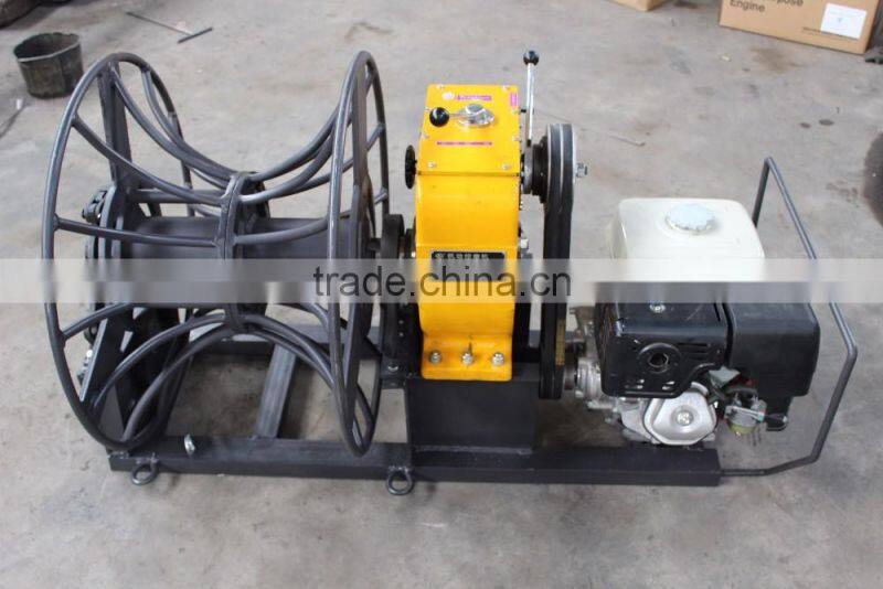 5 Ton HONDA engine cable wire winding winch cable wire rope winch