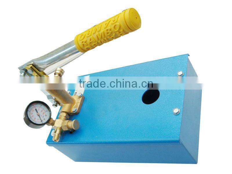 High quanlity 0-100 bar simple hand test pump /pressure test pump SY-100X
