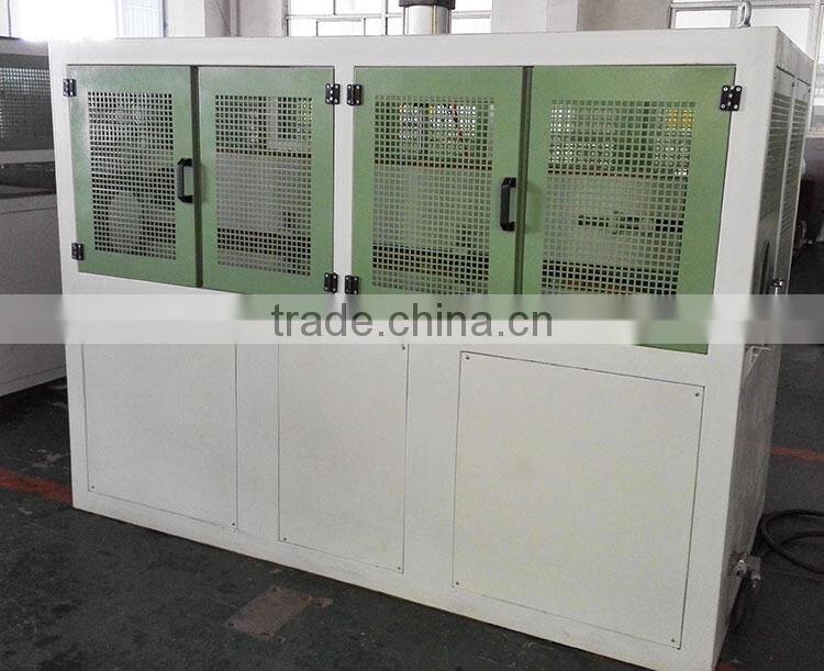 small plastic PVC pipe haul off machine