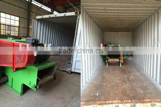 coconut shell and efb shredder KJDS316D 55KW exported to Indonesia