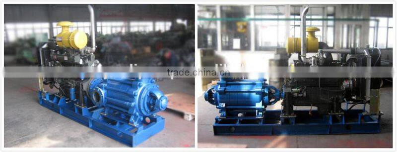 High flow rate Farm irrigation pump with diesel engine