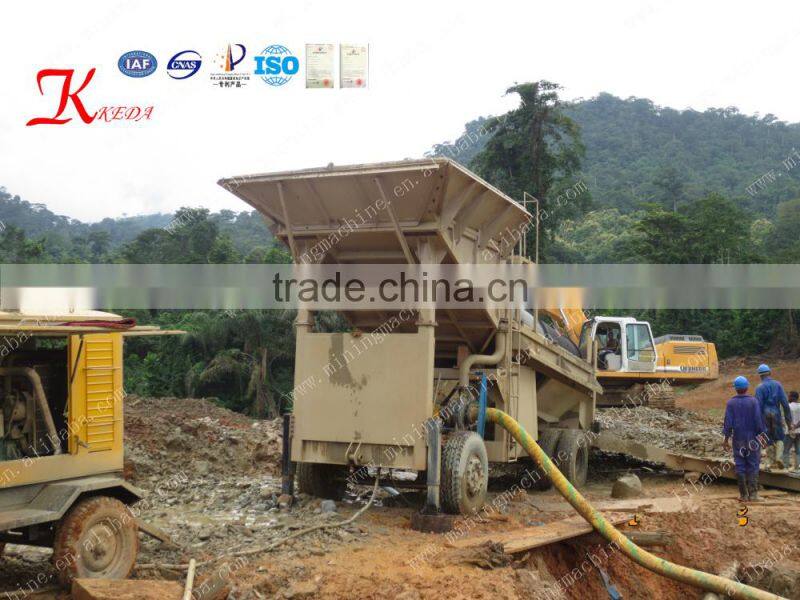 supply China placer gold mining equipment with low price