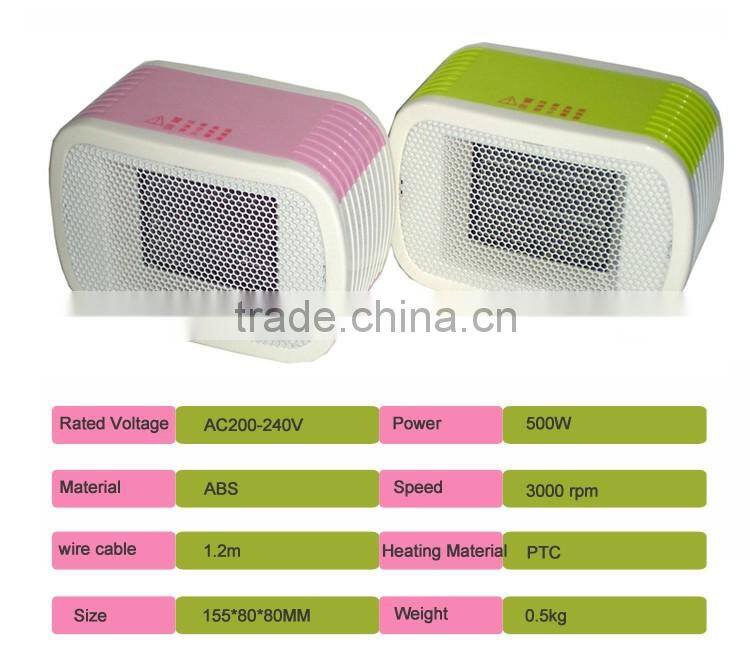 2017 new year hot gifts personal ceramic mini fan heater