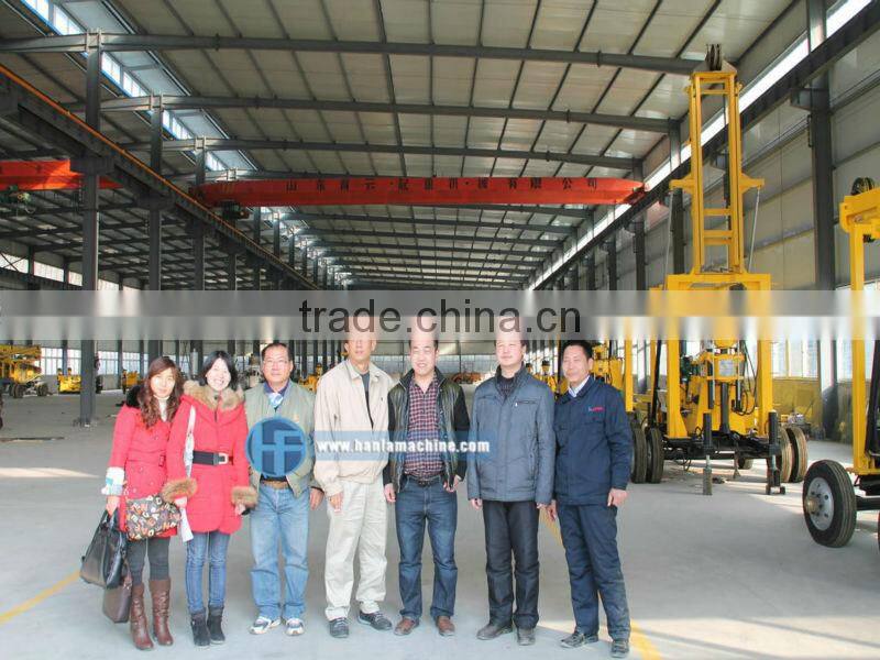 Welcomed in Russia Area!!! HF150 Trailer Water Well Drill Rig