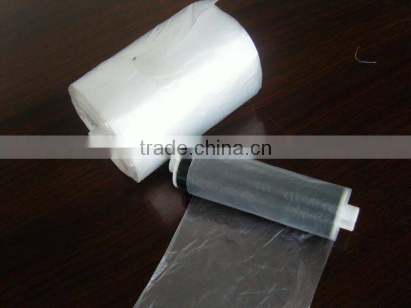 Disposable Plastic Toilet Seat Cover in Roll
