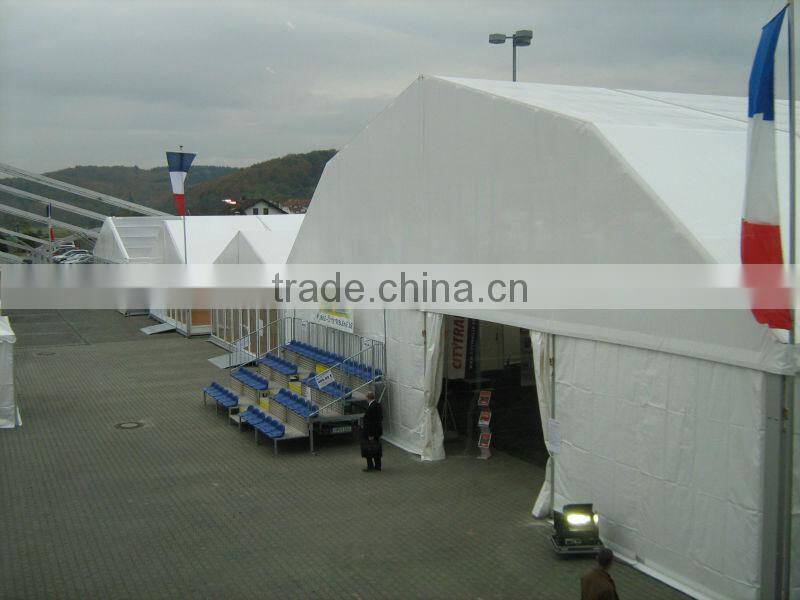 Big concert hall tent party tent curved roof