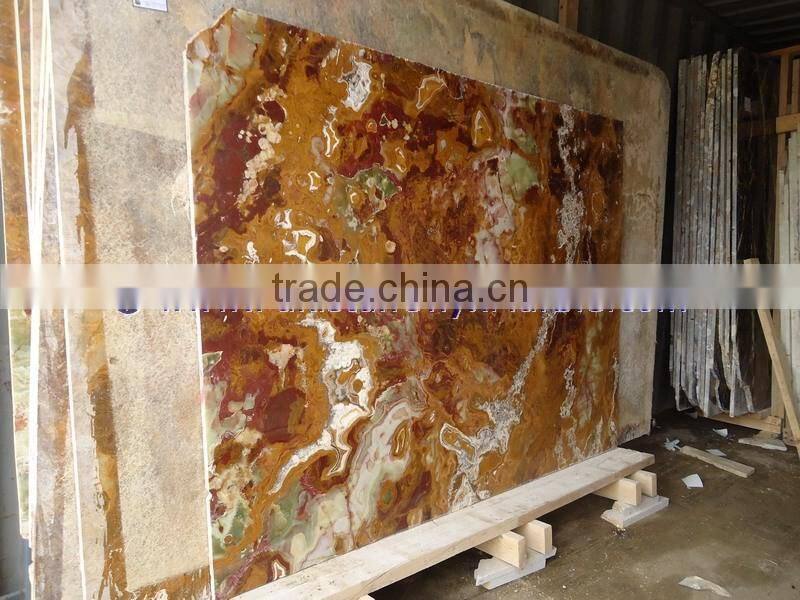 Best Quality Modern BROWN GOLDEN ONYX COUNTERTOPS