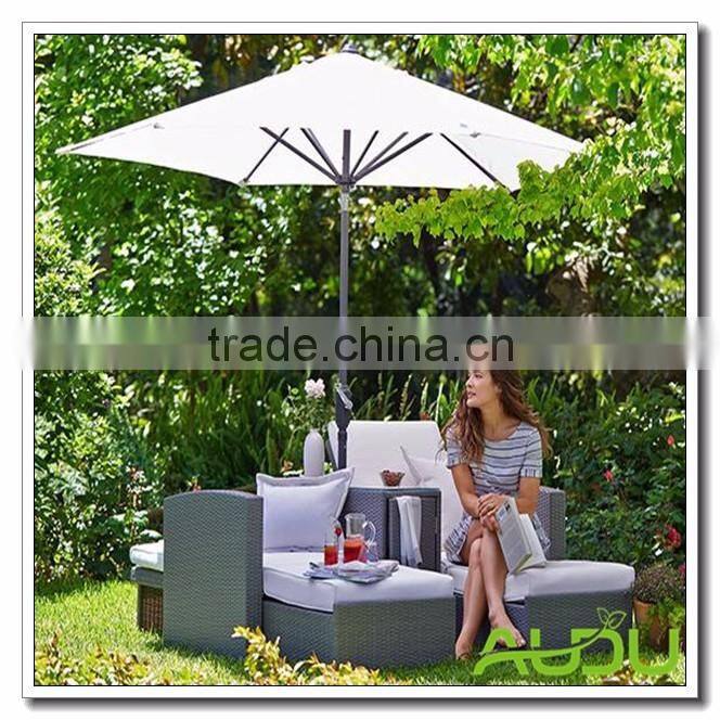 Audu Southampton Multi Lounger Set with Parasol