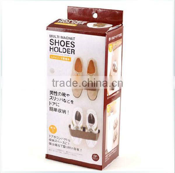 Plastic shoe holder ,Plastic shoe box ,Wall mounted magnet shoe holder