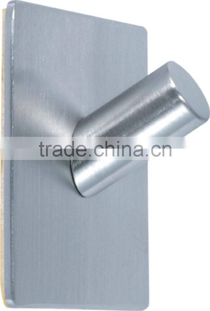 Stianless Steel Single Stick Door Hook Stick Coat Hook,Robe Hook