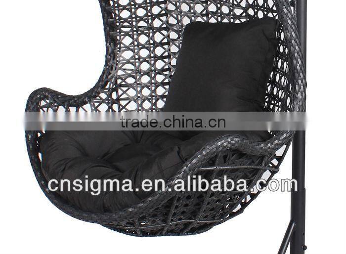 2014 Best-seller Hanging Egg Chair Swing Chairs Armrest Rattan Basket Chair