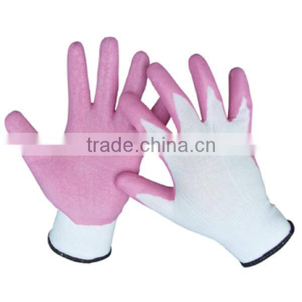 Working gloves,multicolor gloves,latex glove
